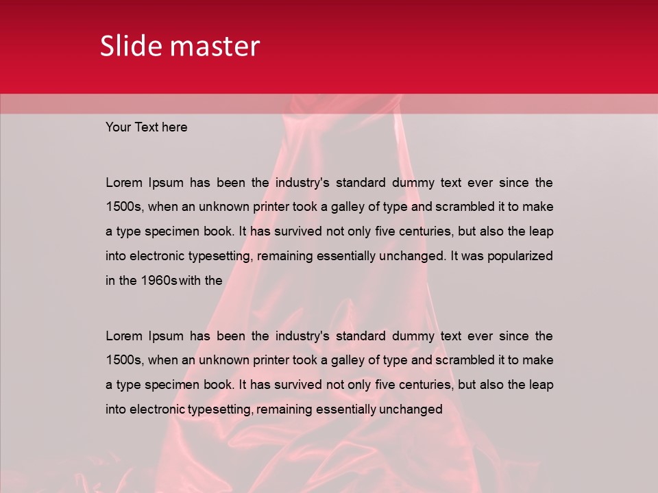 Closeup Cute Dress PowerPoint Template