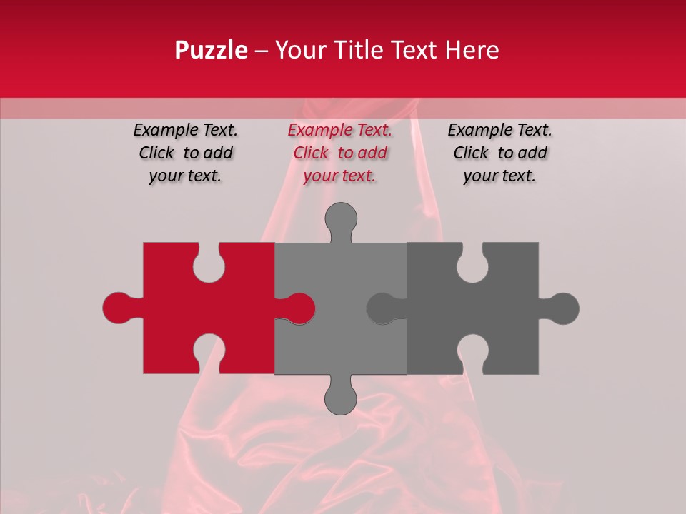 Closeup Cute Dress PowerPoint Template