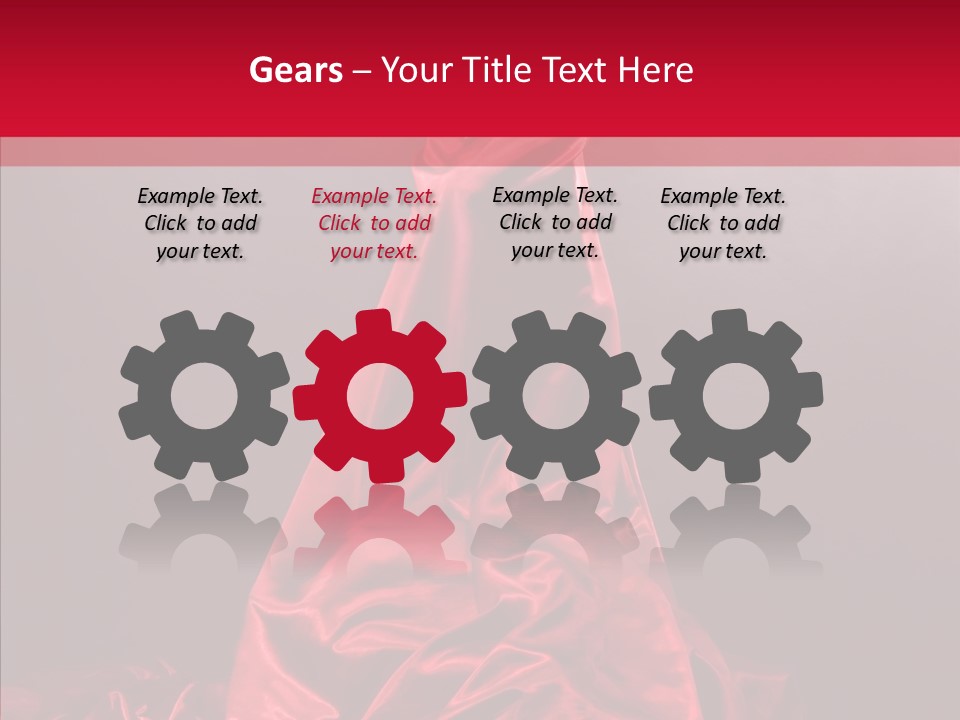 Closeup Cute Dress PowerPoint Template