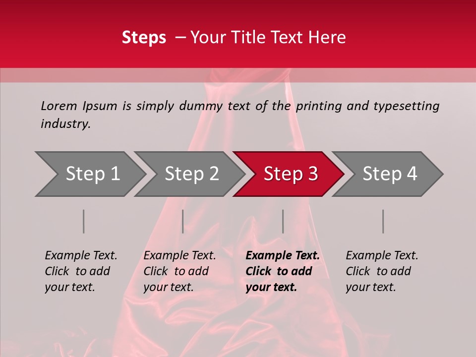 Closeup Cute Dress PowerPoint Template