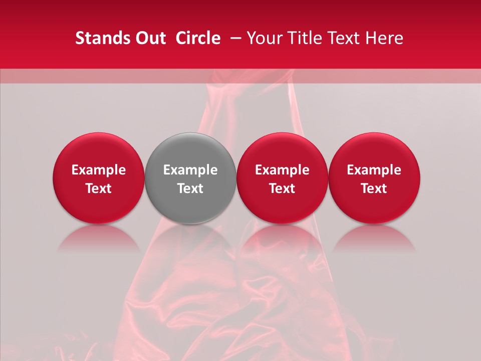 Closeup Cute Dress PowerPoint Template