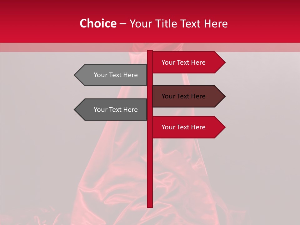 Closeup Cute Dress PowerPoint Template