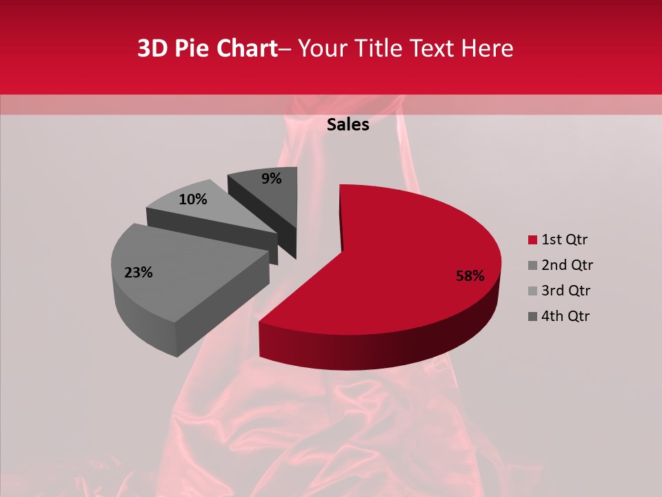 Closeup Cute Dress PowerPoint Template
