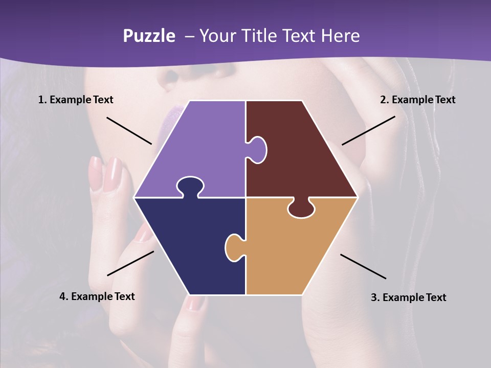 Glamour Beauty Sensual PowerPoint Template