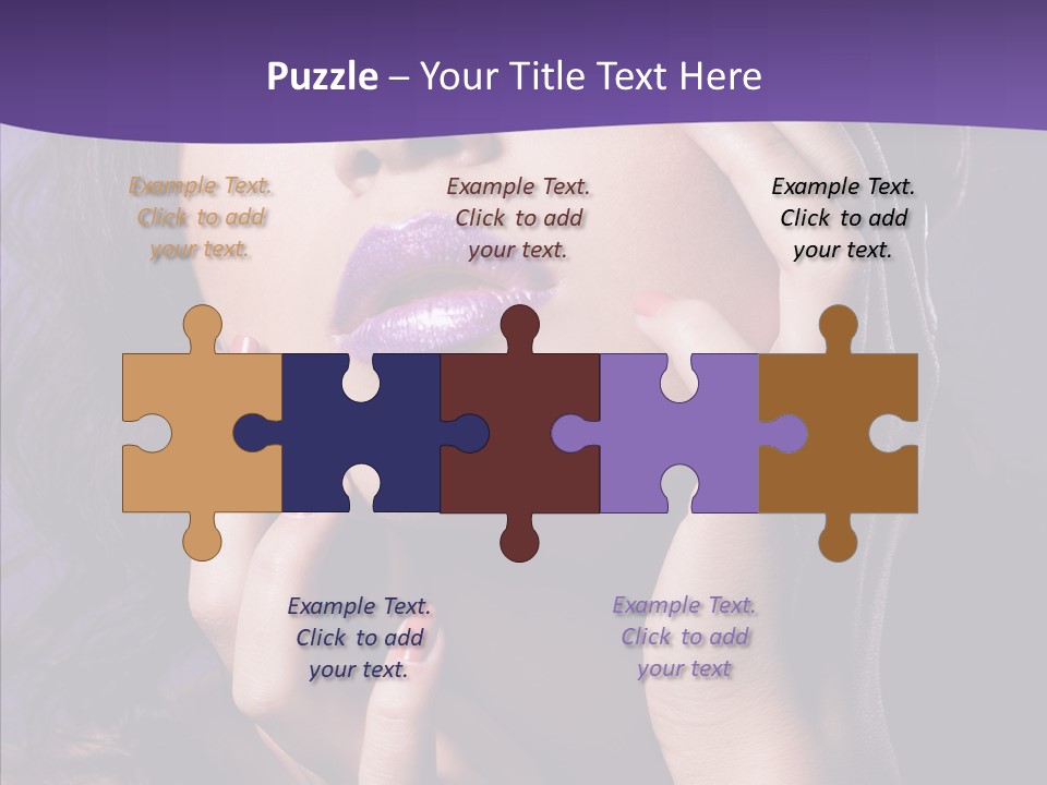 Glamour Beauty Sensual PowerPoint Template