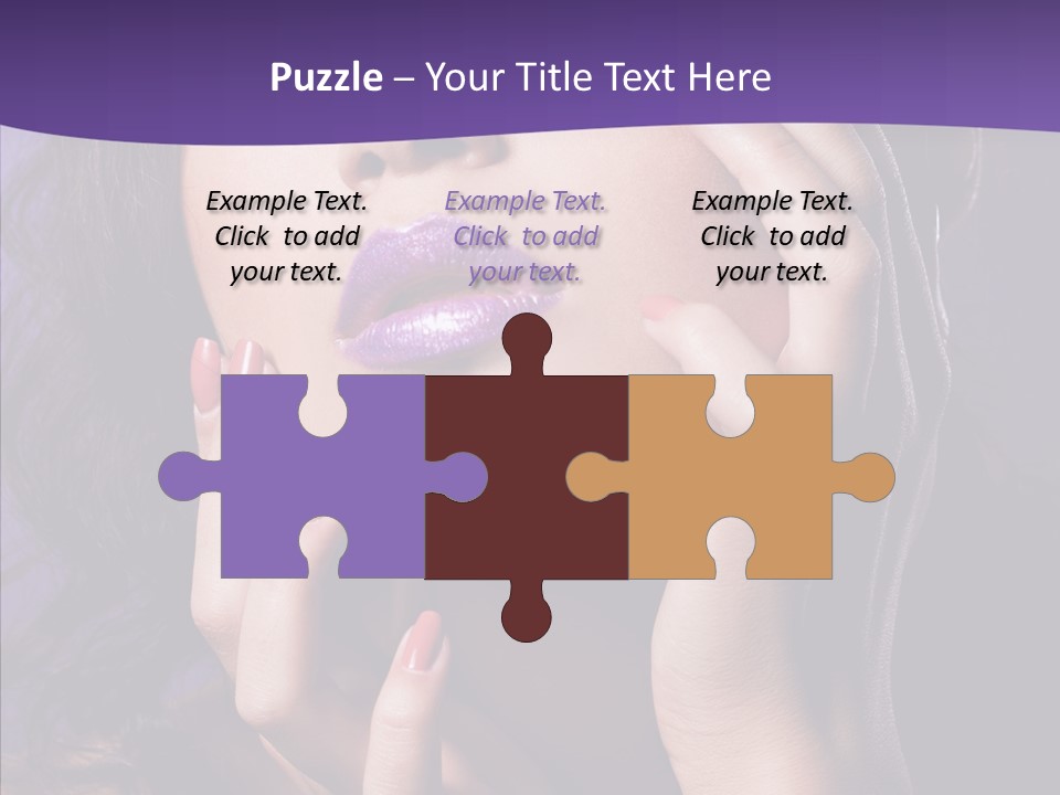 Glamour Beauty Sensual PowerPoint Template