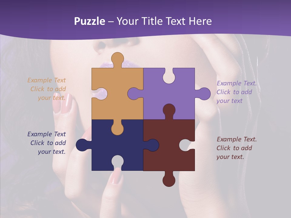 Glamour Beauty Sensual PowerPoint Template