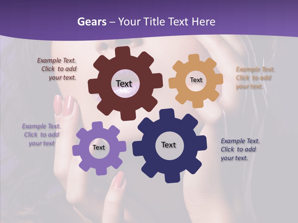 Glamour Beauty Sensual PowerPoint Template