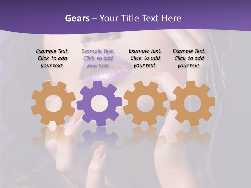 Glamour Beauty Sensual PowerPoint Template