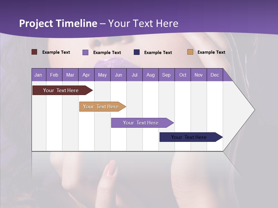 Glamour Beauty Sensual PowerPoint Template