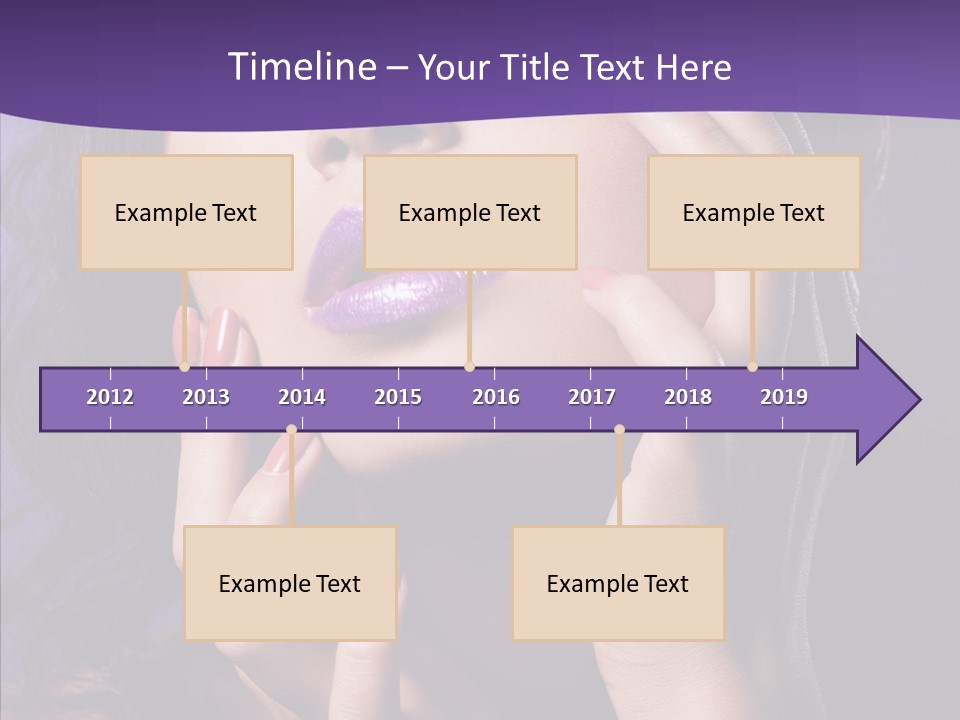 Glamour Beauty Sensual PowerPoint Template