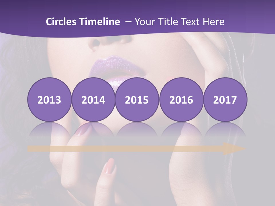 Glamour Beauty Sensual PowerPoint Template