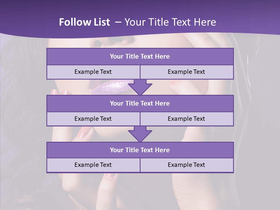 Glamour Beauty Sensual PowerPoint Template