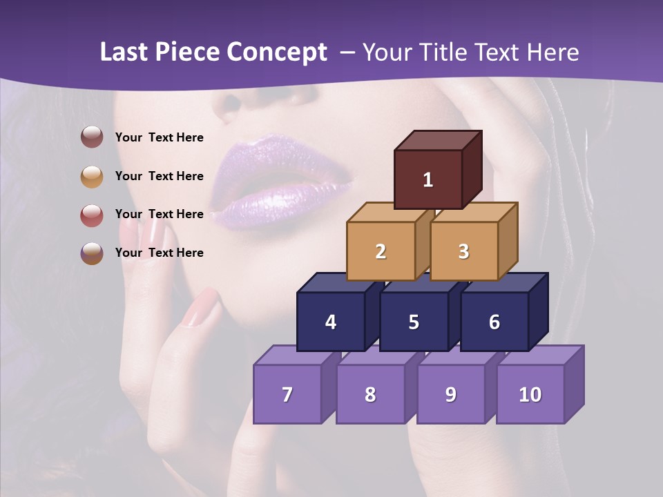 Glamour Beauty Sensual PowerPoint Template