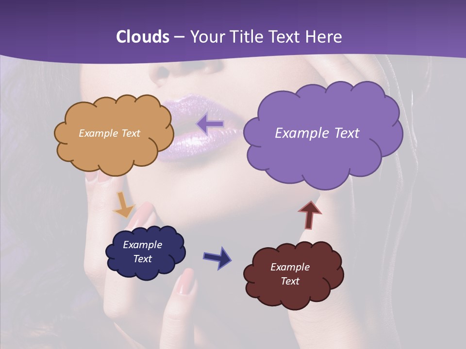 Glamour Beauty Sensual PowerPoint Template