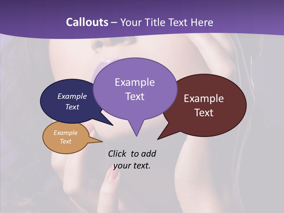 Glamour Beauty Sensual PowerPoint Template