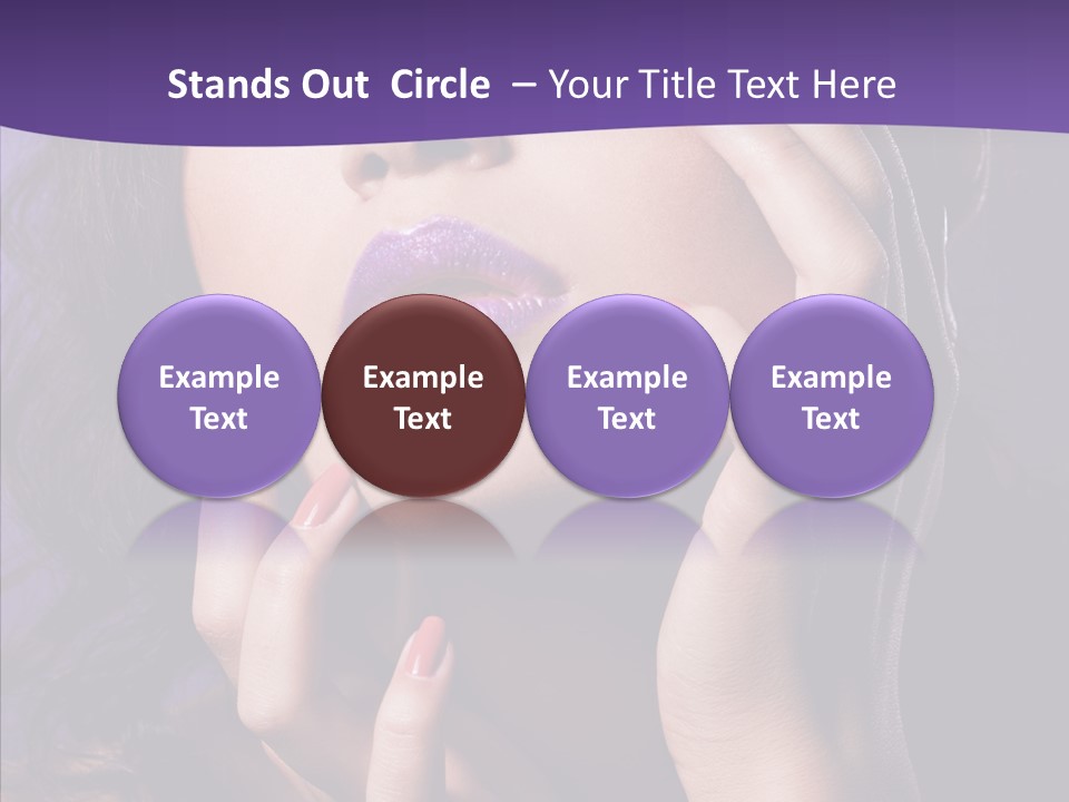 Glamour Beauty Sensual PowerPoint Template