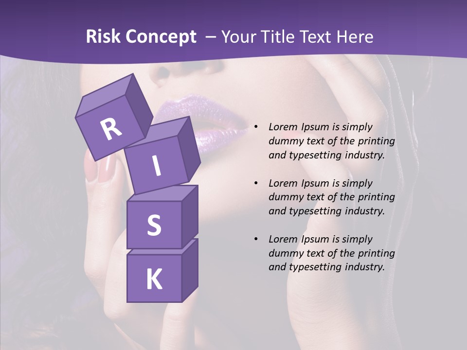 Glamour Beauty Sensual PowerPoint Template