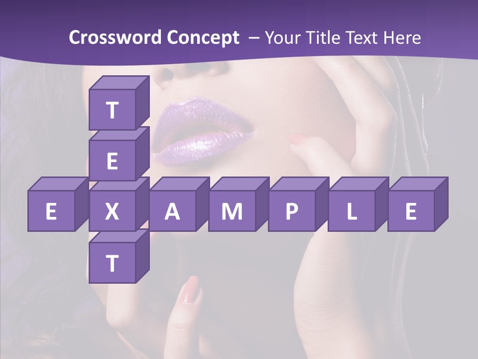 Glamour Beauty Sensual PowerPoint Template