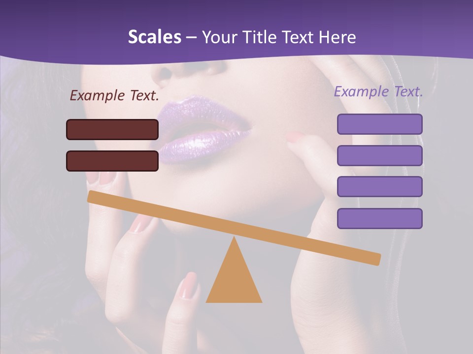 Glamour Beauty Sensual PowerPoint Template