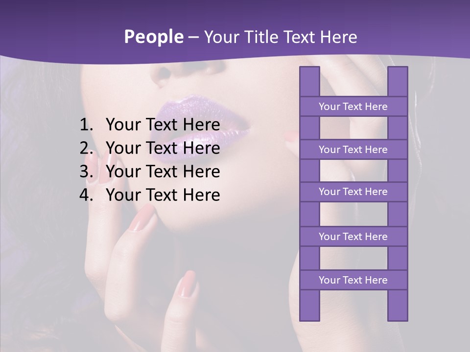 Glamour Beauty Sensual PowerPoint Template