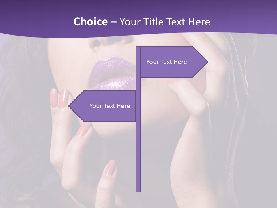 Glamour Beauty Sensual PowerPoint Template