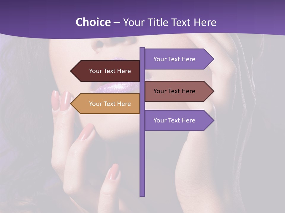 Glamour Beauty Sensual PowerPoint Template