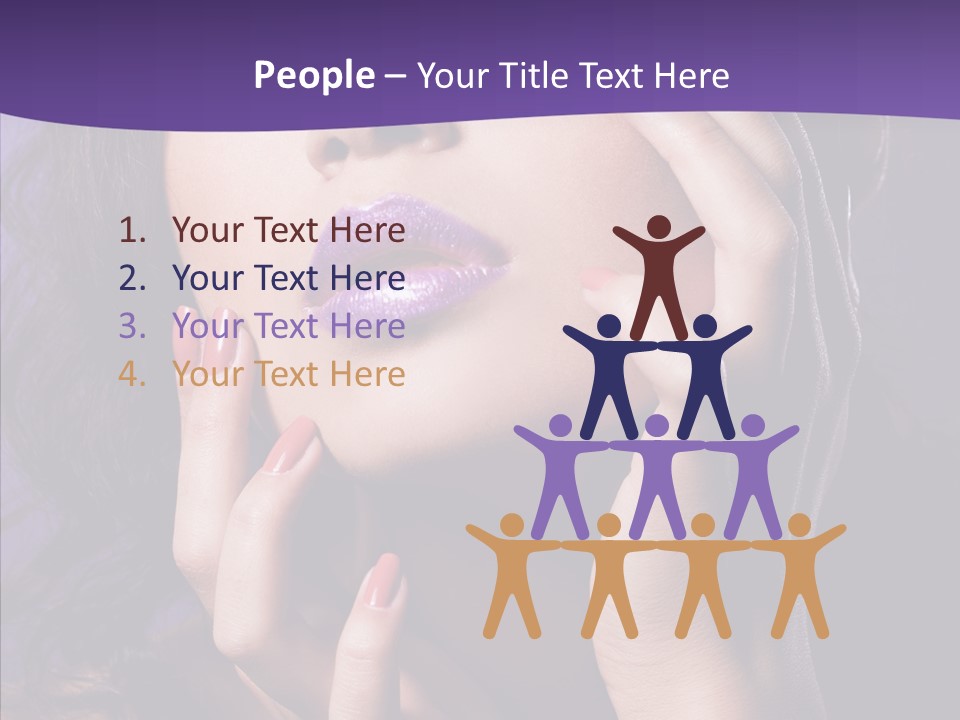 Glamour Beauty Sensual PowerPoint Template