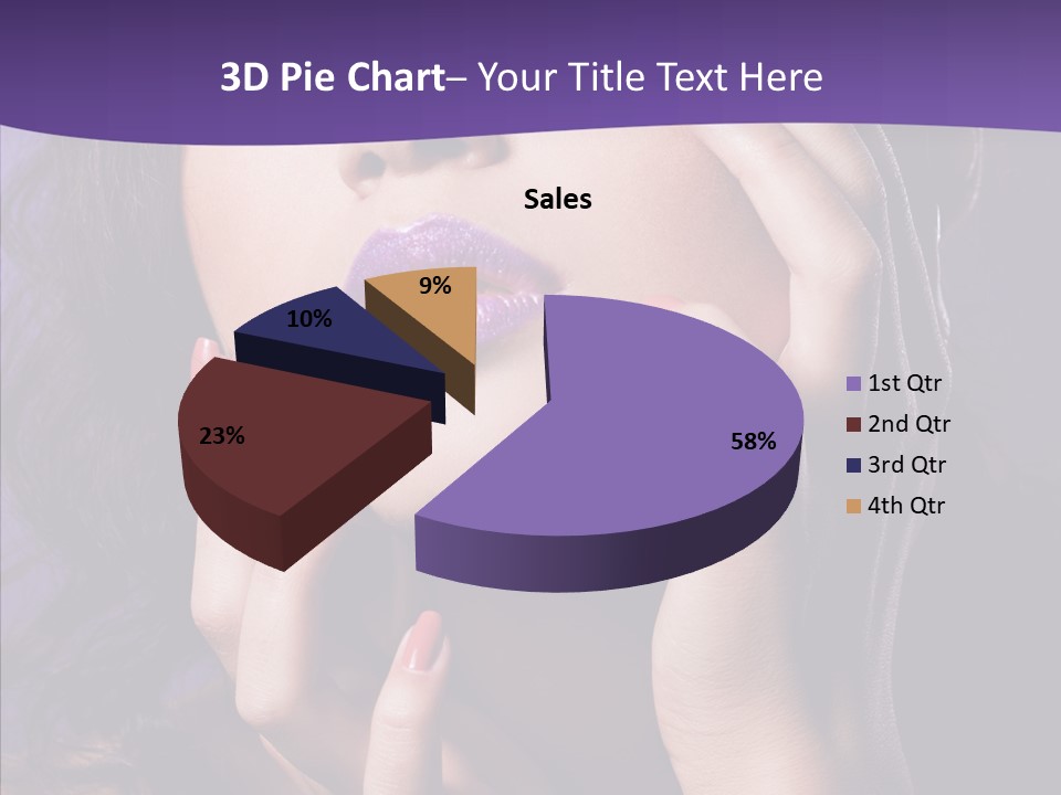 Glamour Beauty Sensual PowerPoint Template