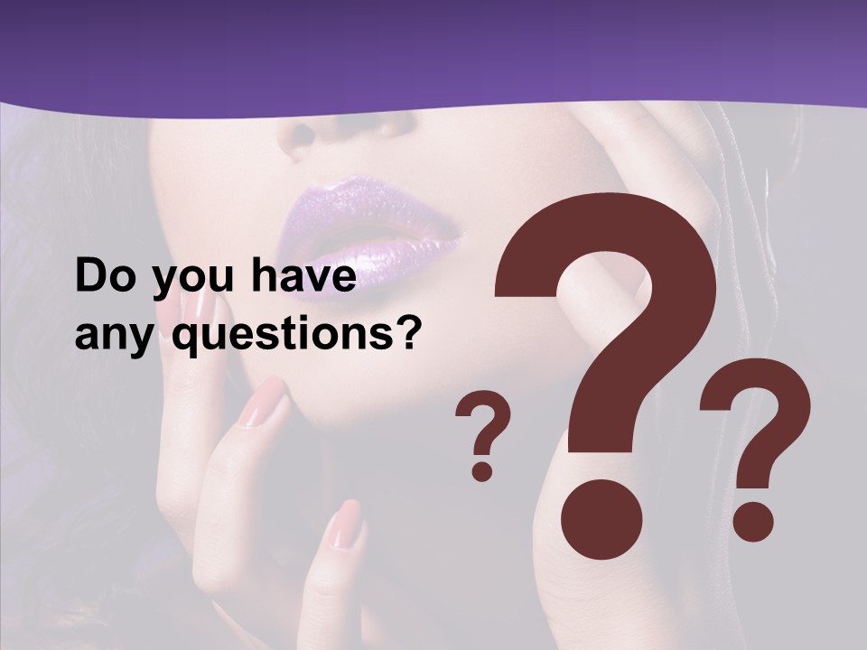 Glamour Beauty Sensual PowerPoint Template