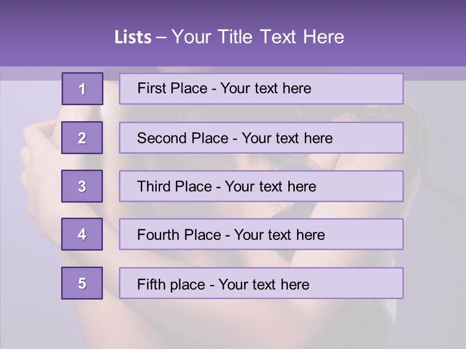 Hair Person Young PowerPoint Template
