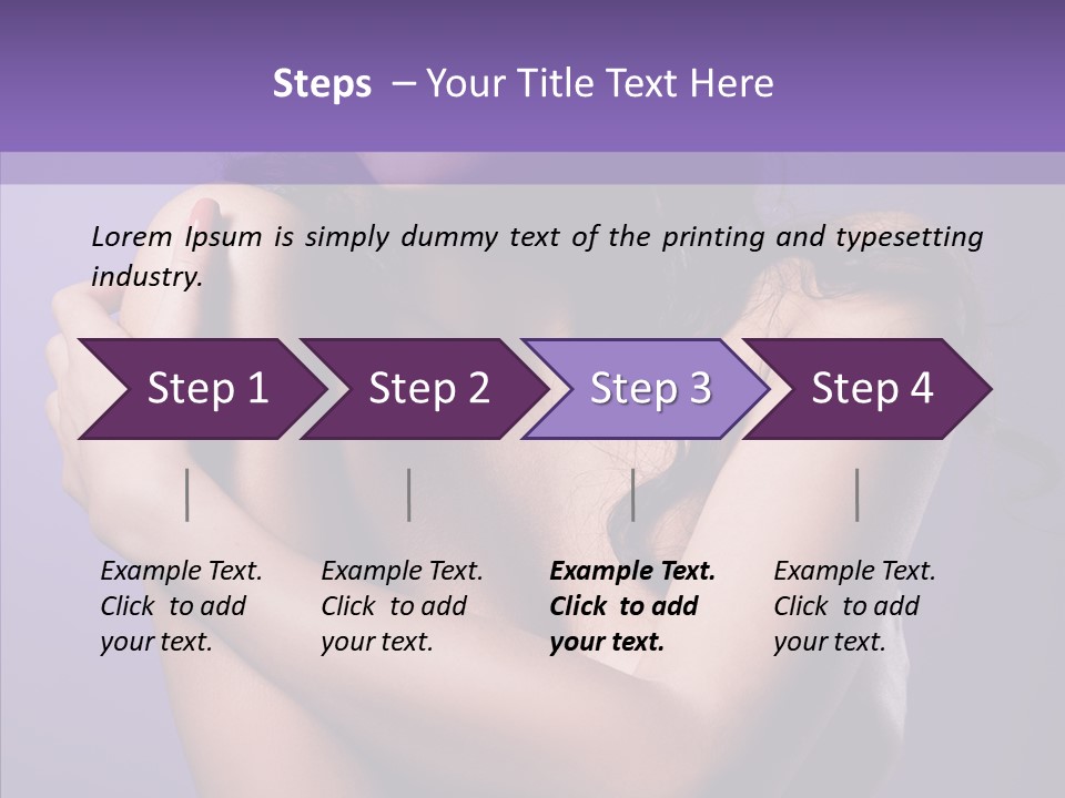 Hair Person Young PowerPoint Template