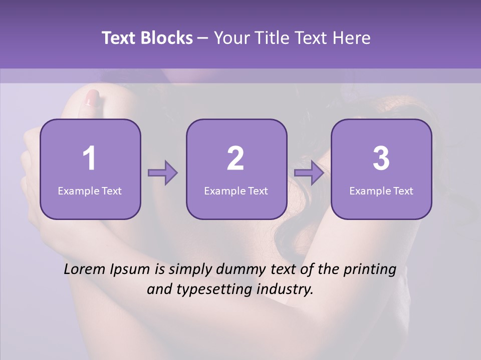 Hair Person Young PowerPoint Template