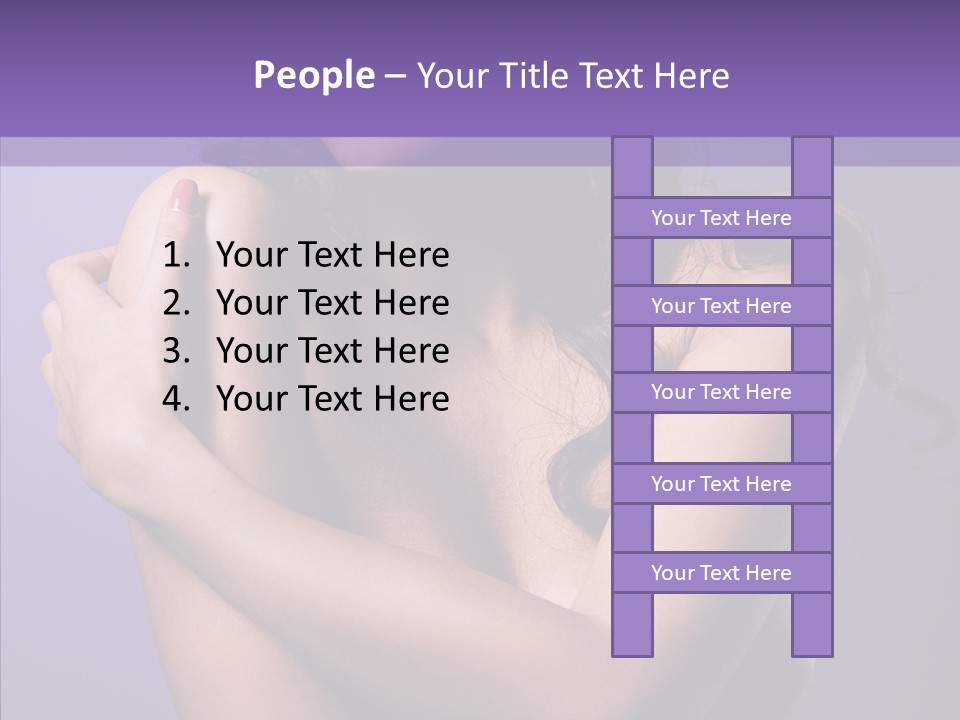 Hair Person Young PowerPoint Template