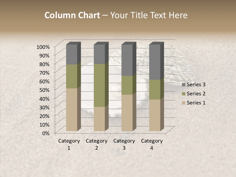 Expensive Reflection Seashell PowerPoint Template