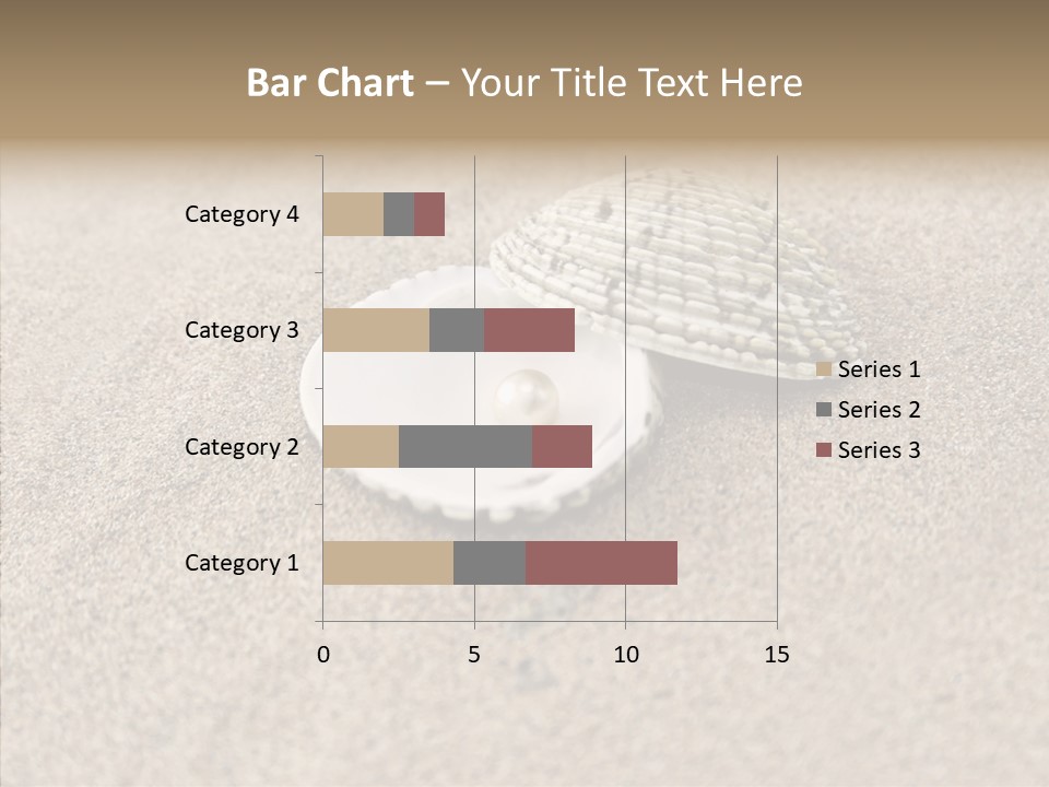 Expensive Reflection Seashell PowerPoint Template