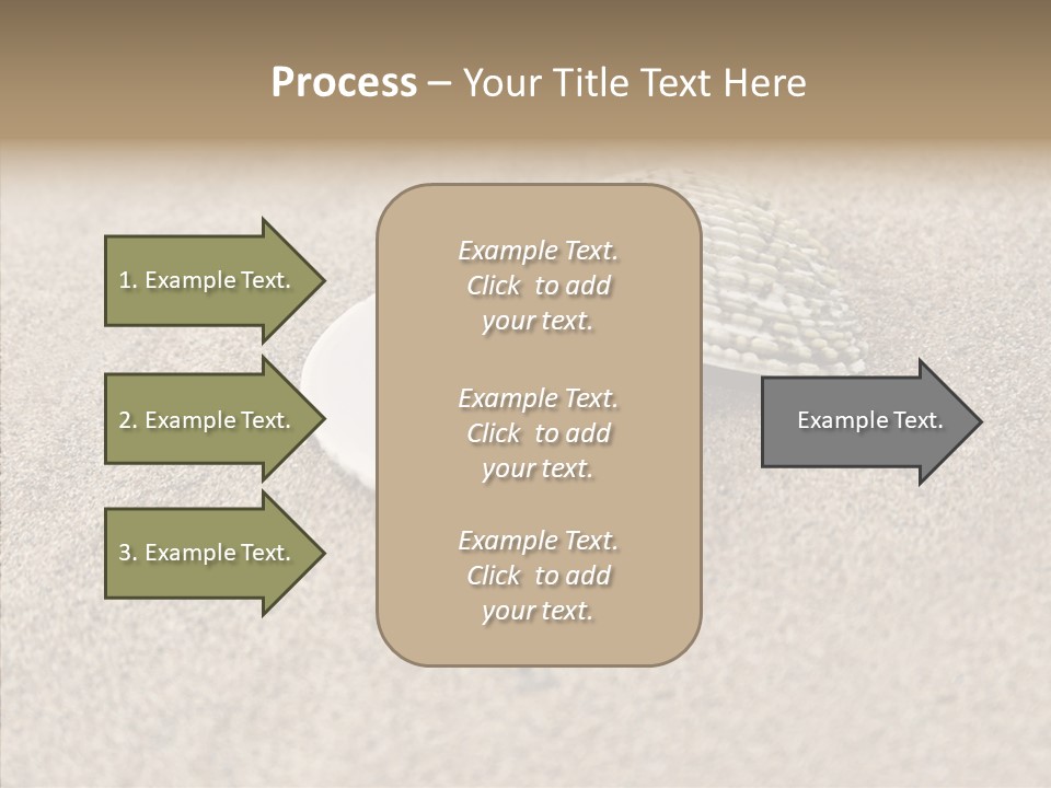 Expensive Reflection Seashell PowerPoint Template