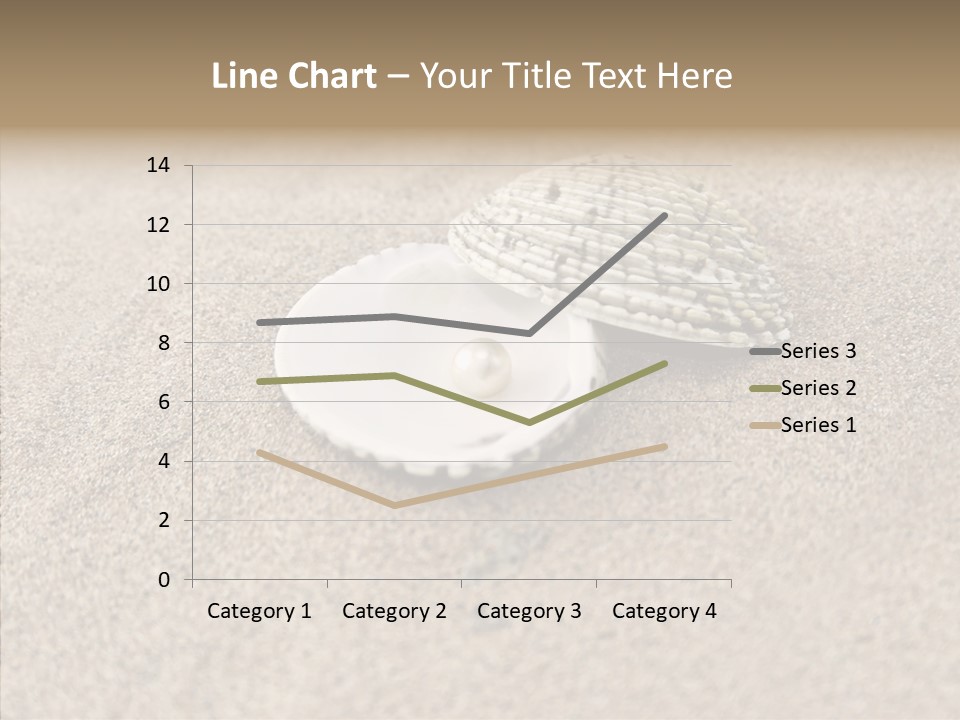 Expensive Reflection Seashell PowerPoint Template