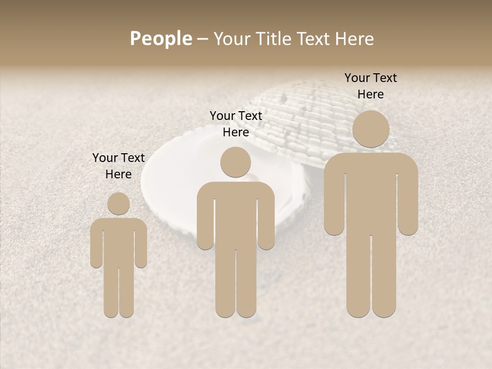 Expensive Reflection Seashell PowerPoint Template