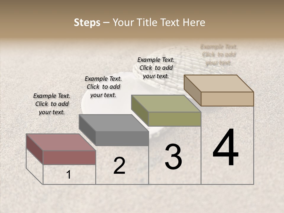 Expensive Reflection Seashell PowerPoint Template