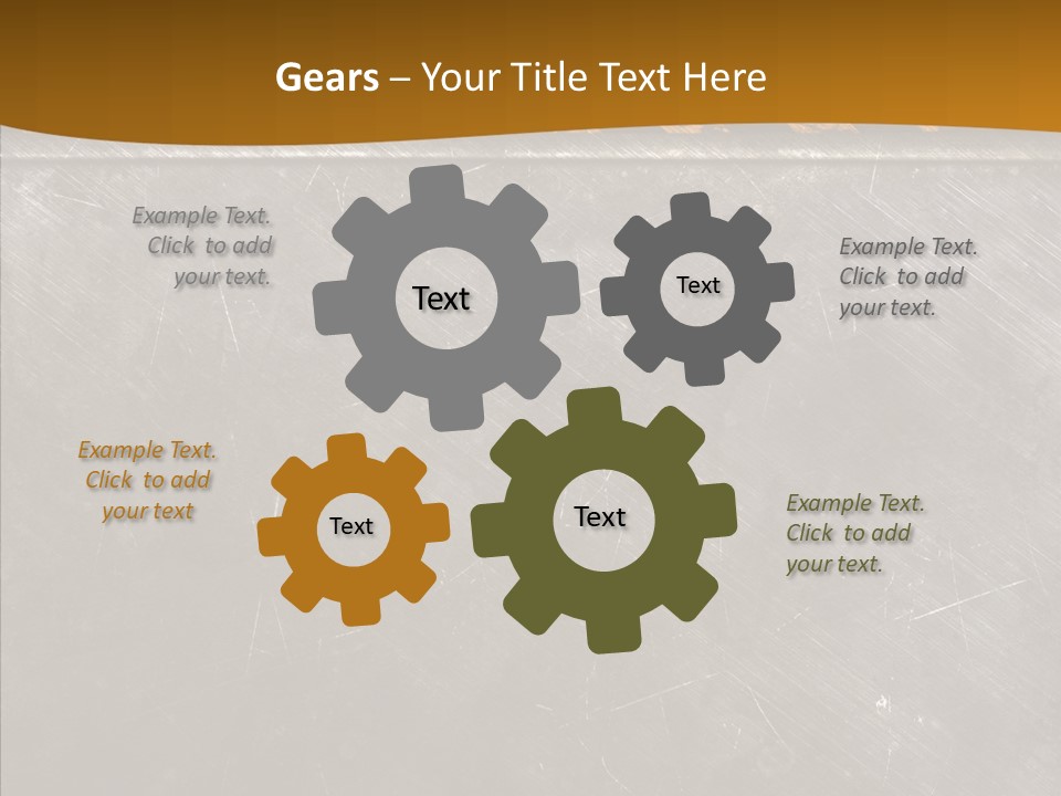 Diamond Machines Tough PowerPoint Template