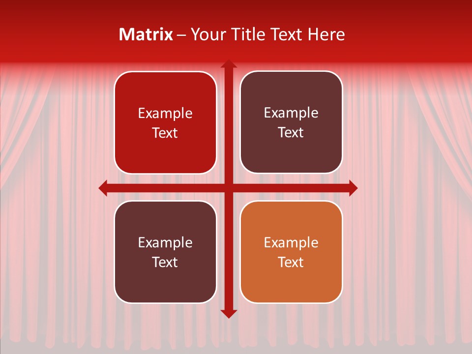 Entrance Cinema Front PowerPoint Template