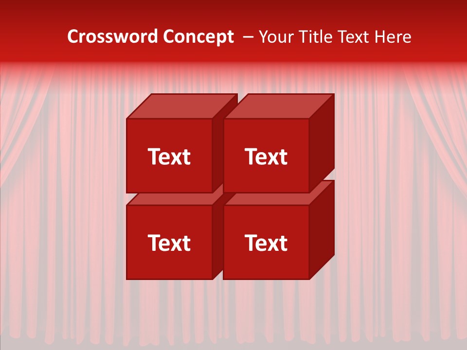 Entrance Cinema Front PowerPoint Template