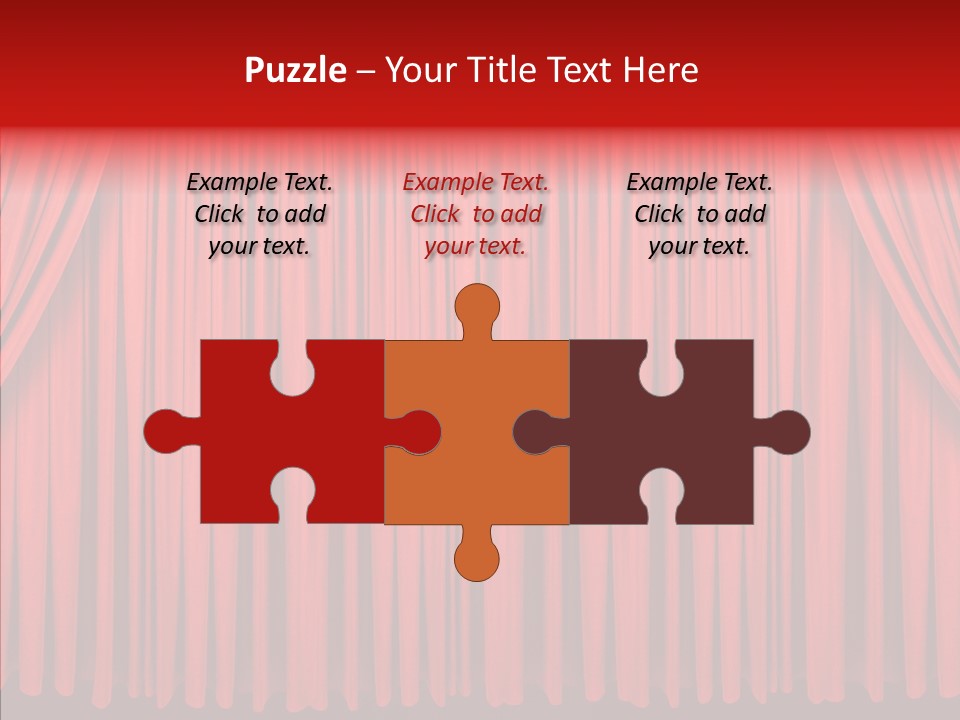 Entrance Cinema Front PowerPoint Template