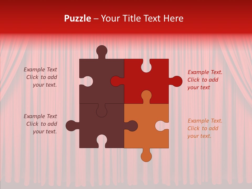 Entrance Cinema Front PowerPoint Template