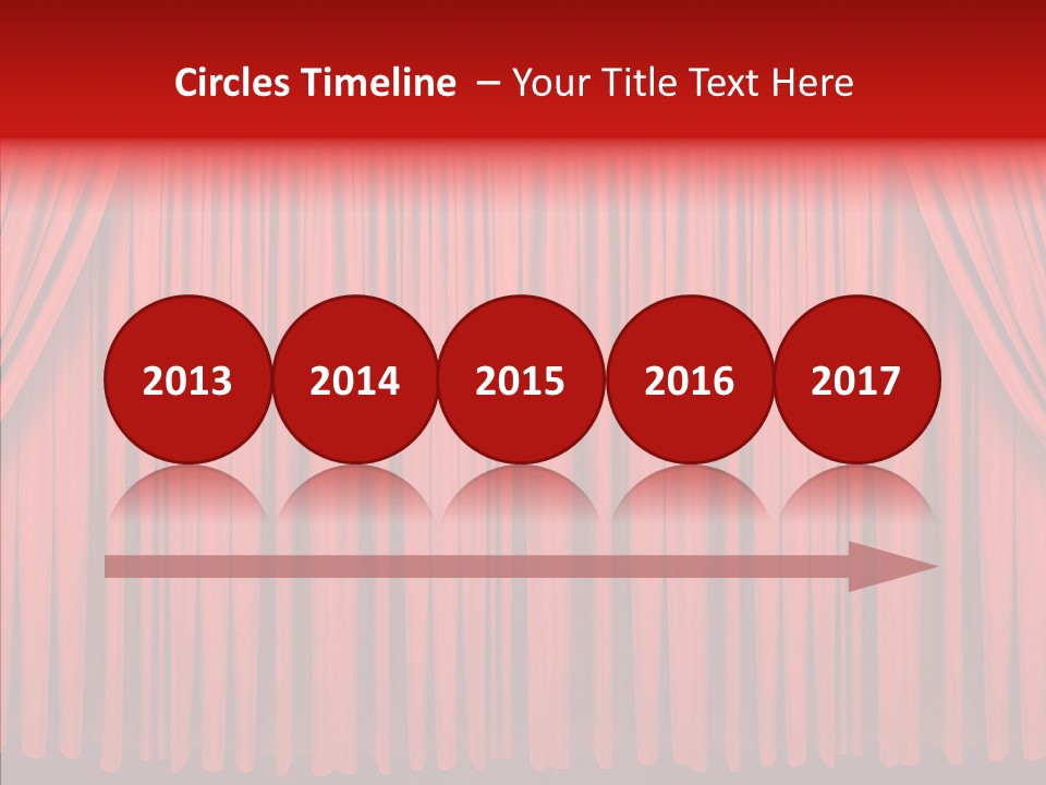 Entrance Cinema Front PowerPoint Template