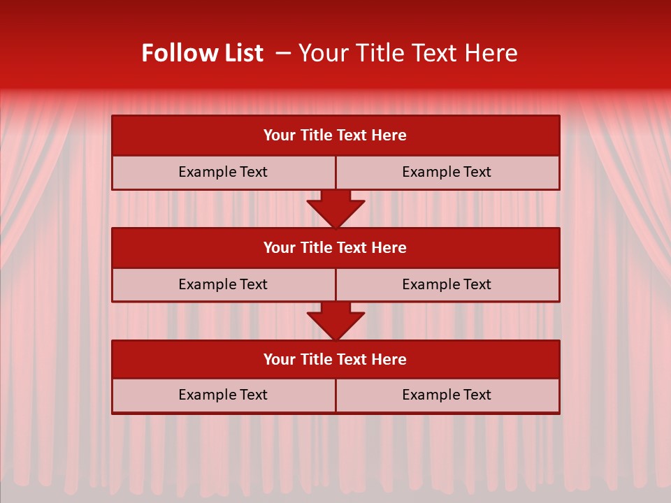 Entrance Cinema Front PowerPoint Template