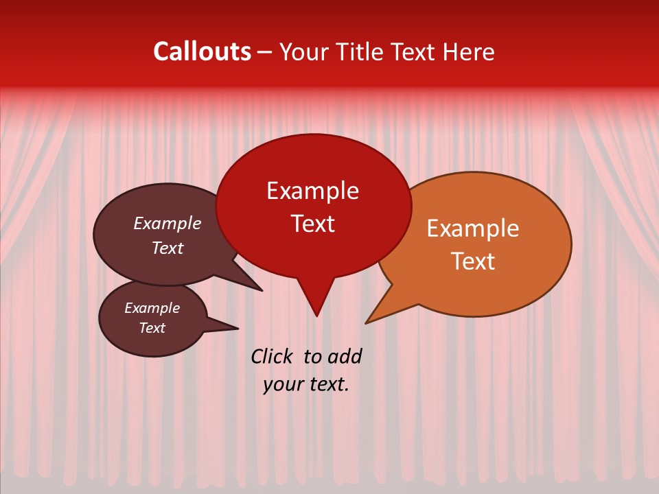 Entrance Cinema Front PowerPoint Template