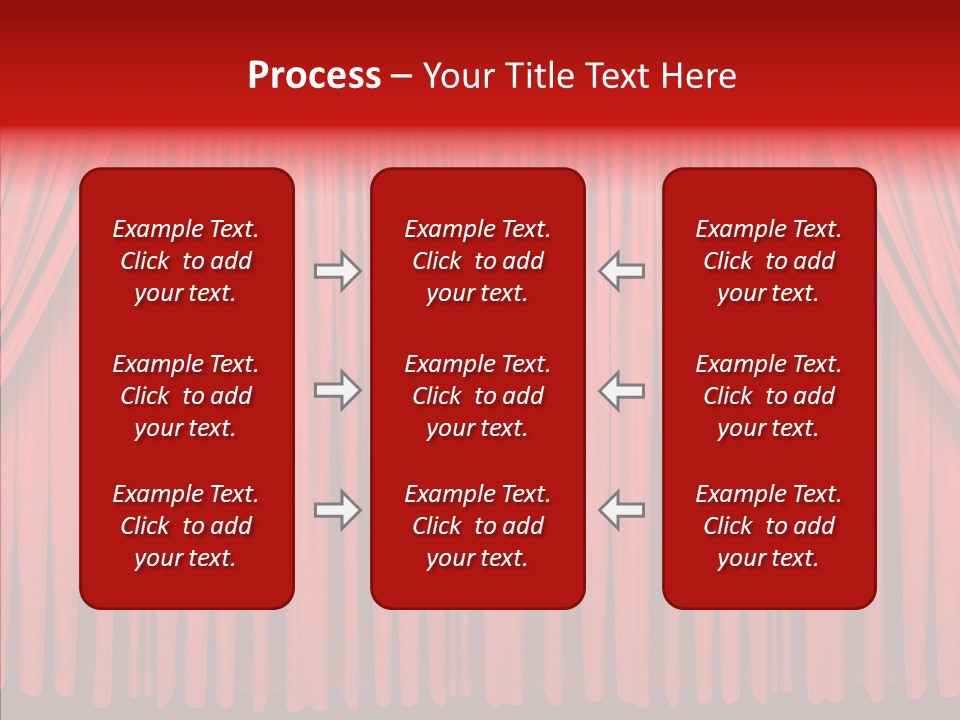 Entrance Cinema Front PowerPoint Template