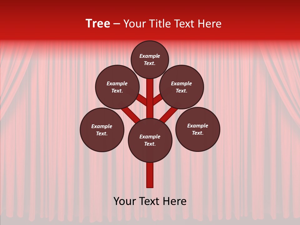 Entrance Cinema Front PowerPoint Template